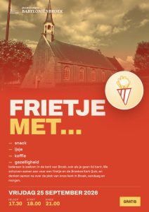 Poster Frietje met…